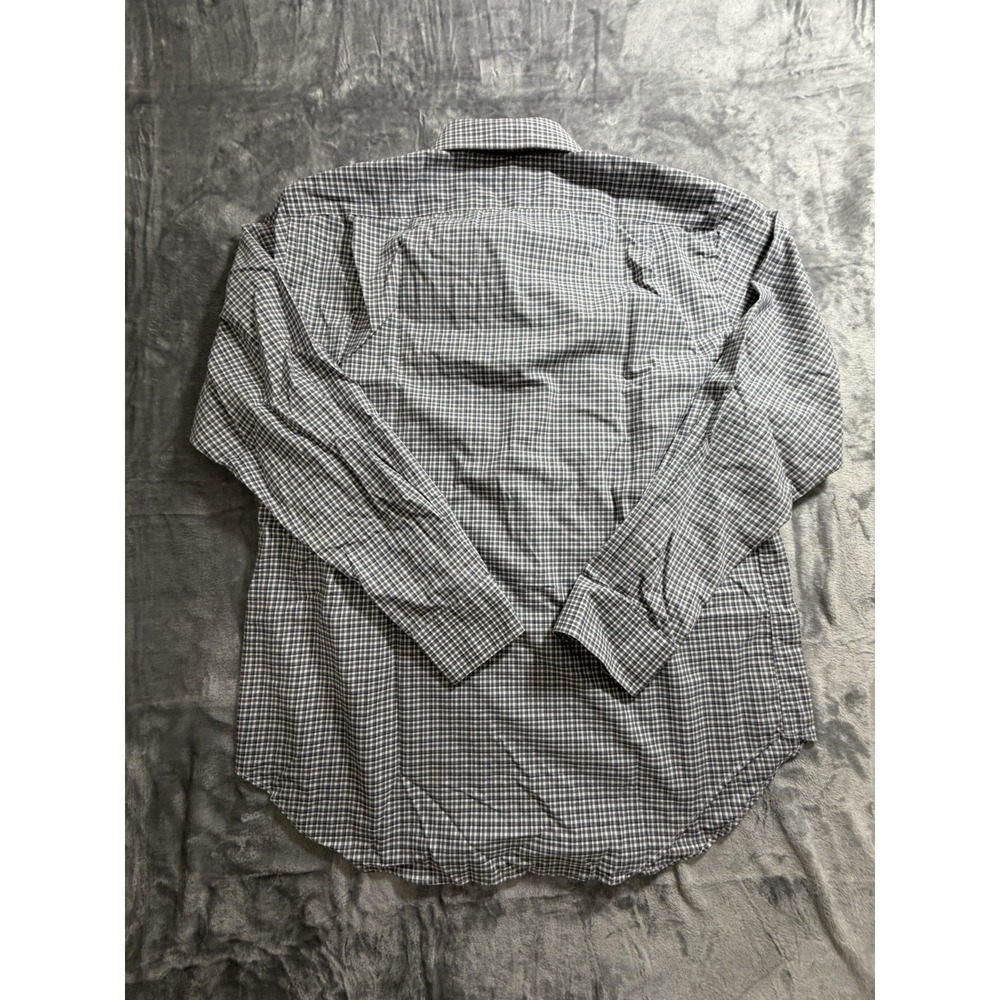 Lauren Ralph Lauren Classic Fit Button Down Dress Shirt Checker Size 16.5 34/35 - Picture 5 of 5